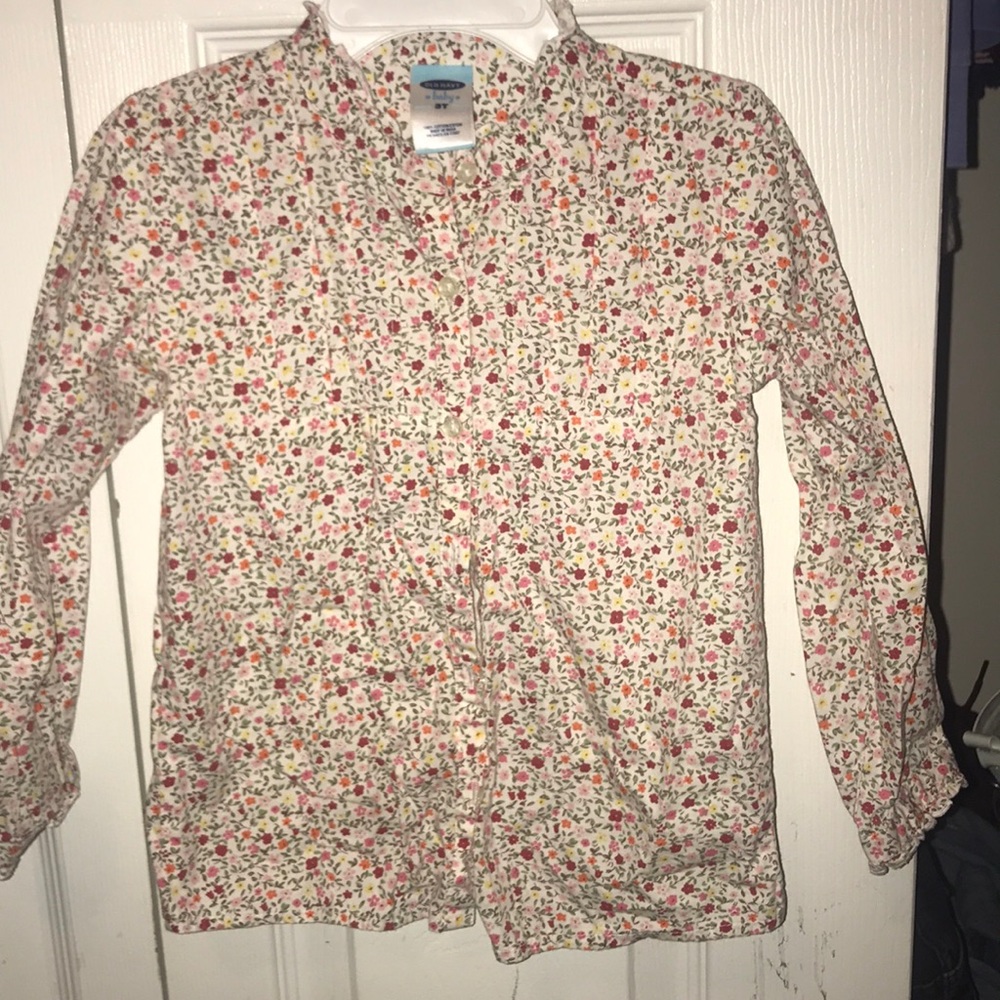Girls old navy button up